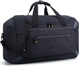 BAGSMART 53L Large Duffle Bag for Men, Gym Travel Sports Weekender Overnight Bag with Shoe Compartment and Multiple Pockets, Black