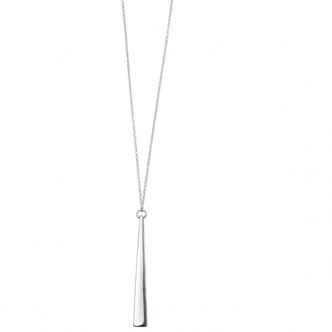 Beginnings Sterling Silver Tapered Bar Necklaces N4331