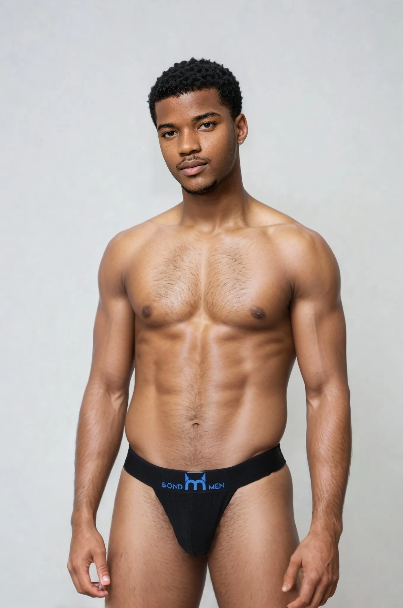 Black Bondmen Jock Strap