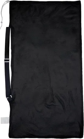 Champion Sports Mesh Equipment Bag  Heavy-Duty Nylon Drawstring Bag with Lock & ID Tag, Breathable Storage Sack for Balls, Swim Gear, Laundry & Toys, Multiple Sizes & Colors