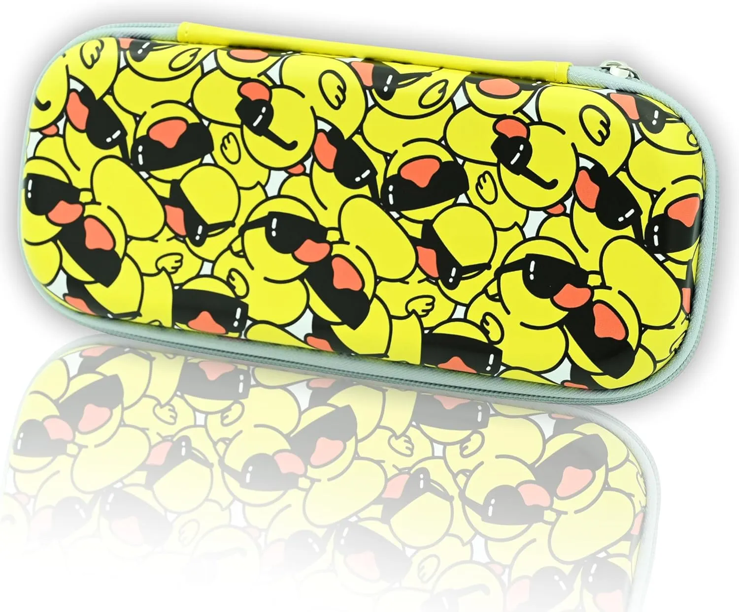 Duck Pencil Case Zip Pencil Box Multi Pouch Holder Desk Organizer For Boys Girls School Office