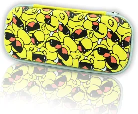 Duck Pencil Case Zip Pencil Box Multi Pouch Holder Desk Organizer For Boys Girls School Office