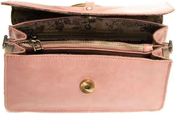 Joy Susan Women's Aria Ring Crossbody Handbag Purse Bag -