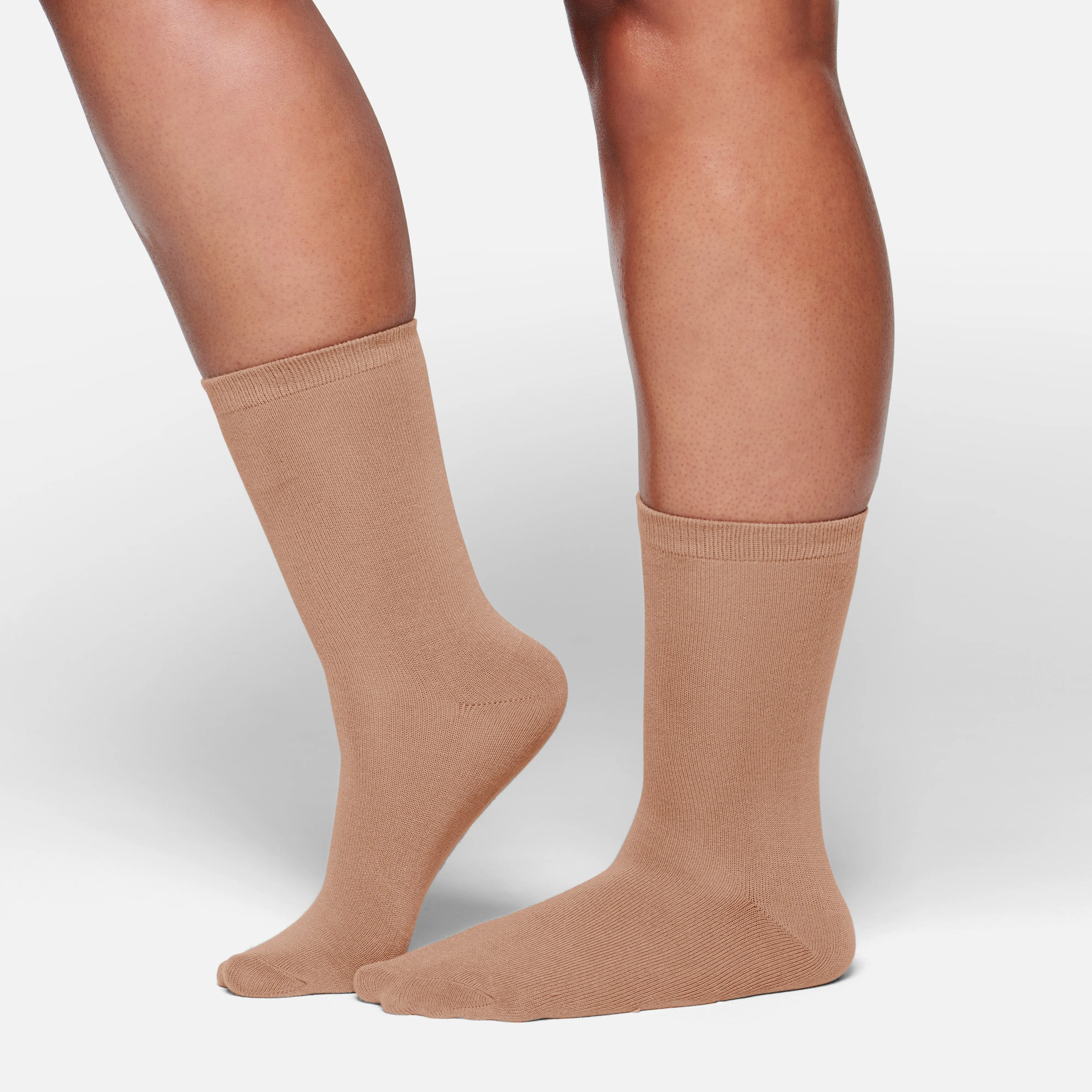 MICROPOLY CREW SOCK | SIENNA
