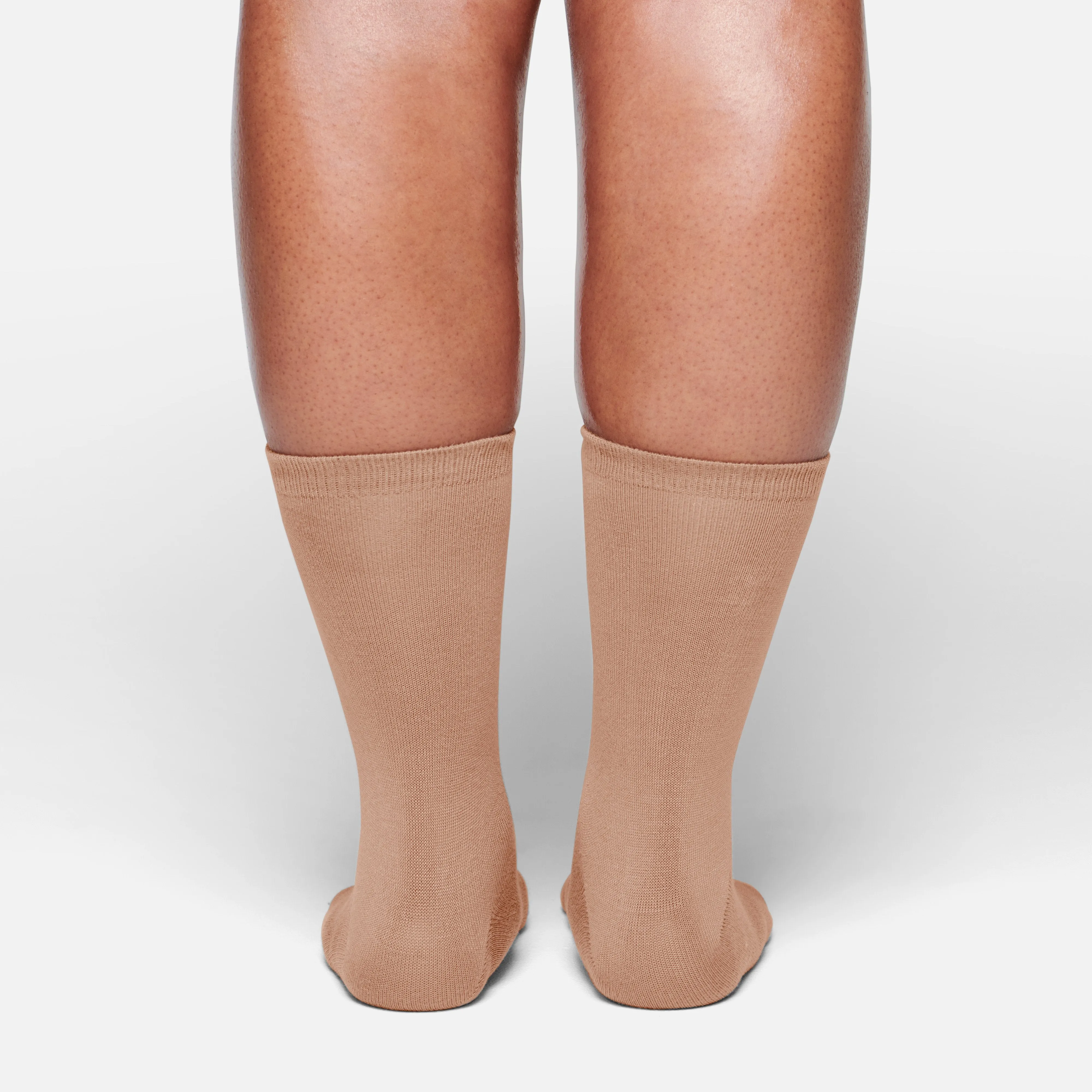MICROPOLY CREW SOCK | SIENNA