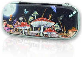 Mushroom Moon Pencil Box Zip Pencil Case for Boys Girls Kids School Organizer Pencil Bag Large Capacity Pencil Pouch