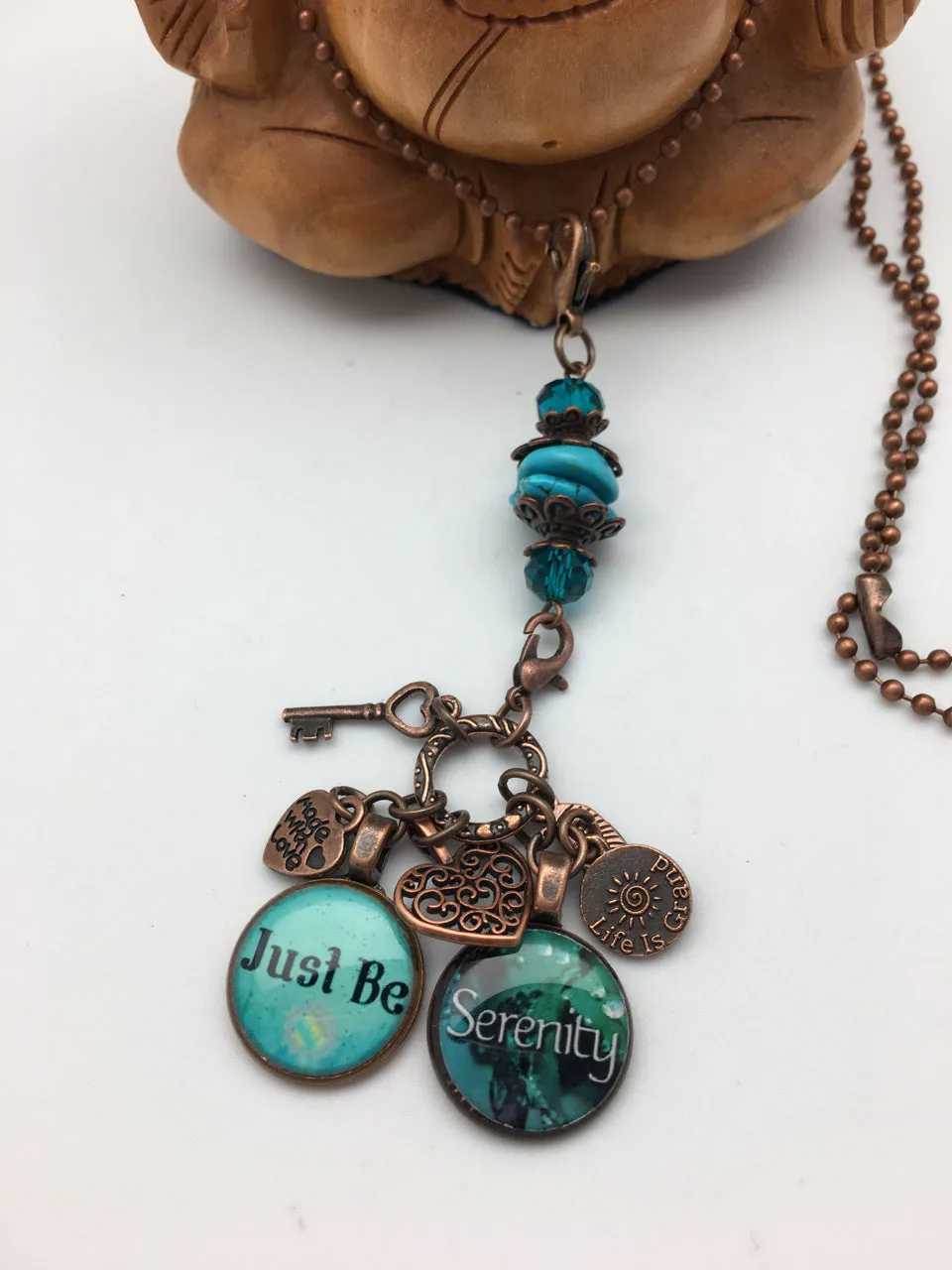 Power Penny Affirmation Necklaces