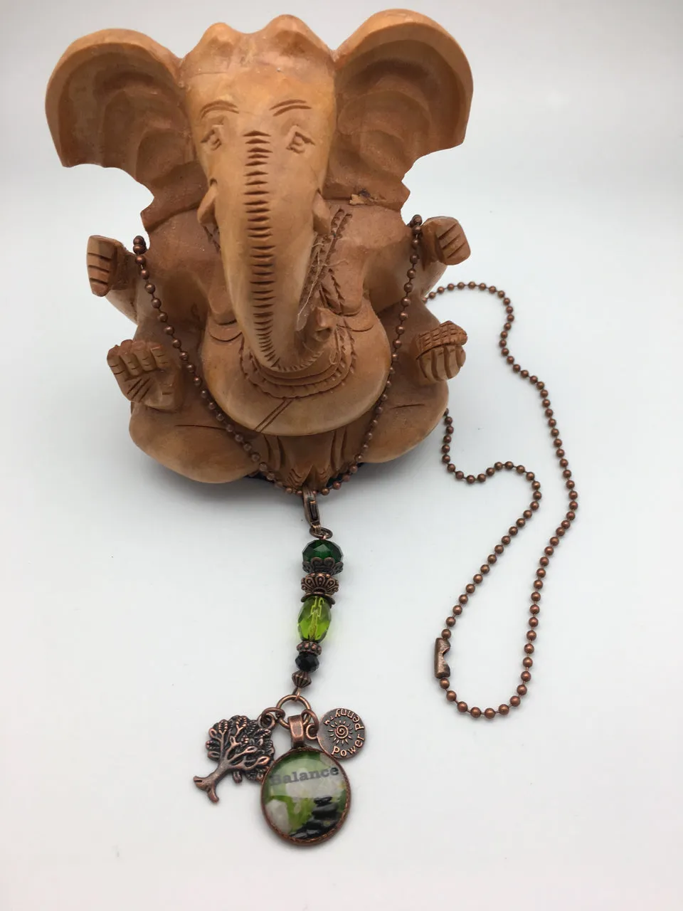 Power Penny Affirmation Necklaces