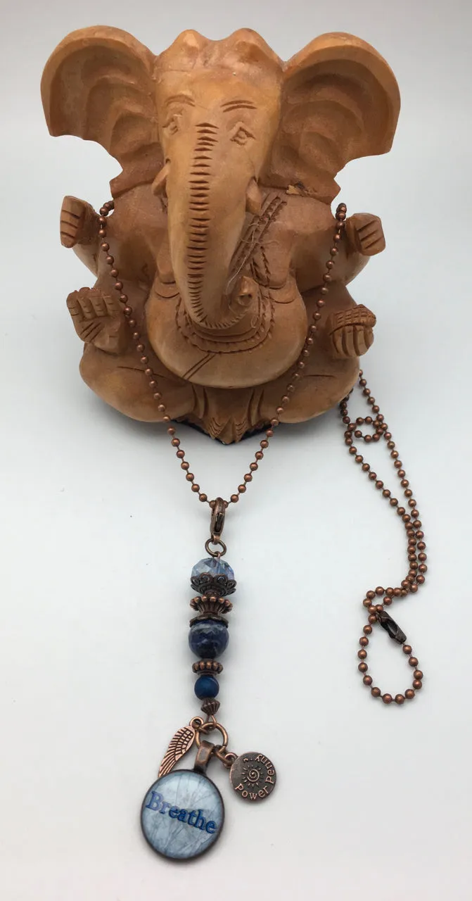 Power Penny Affirmation Necklaces