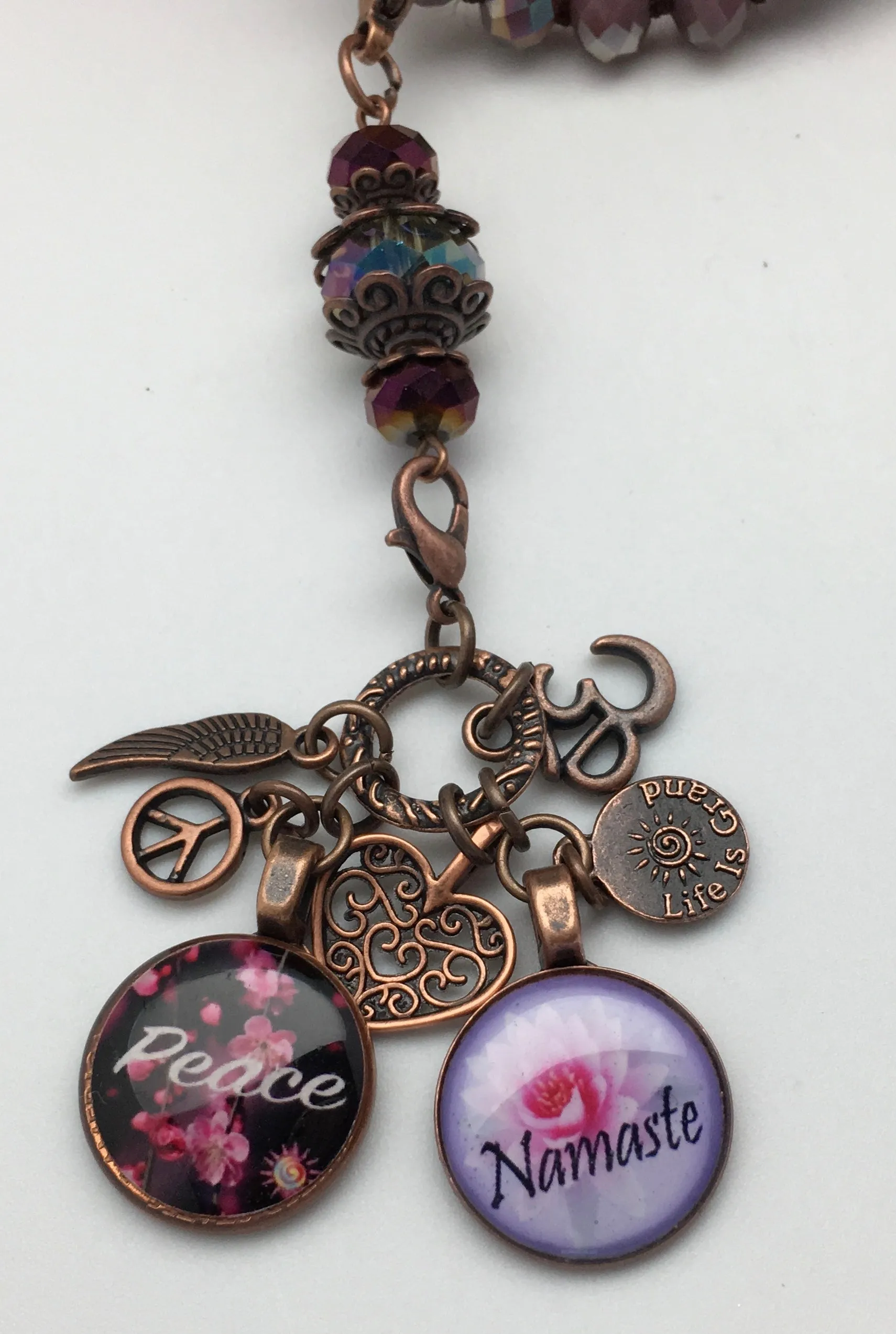 Power Penny Affirmation Necklaces