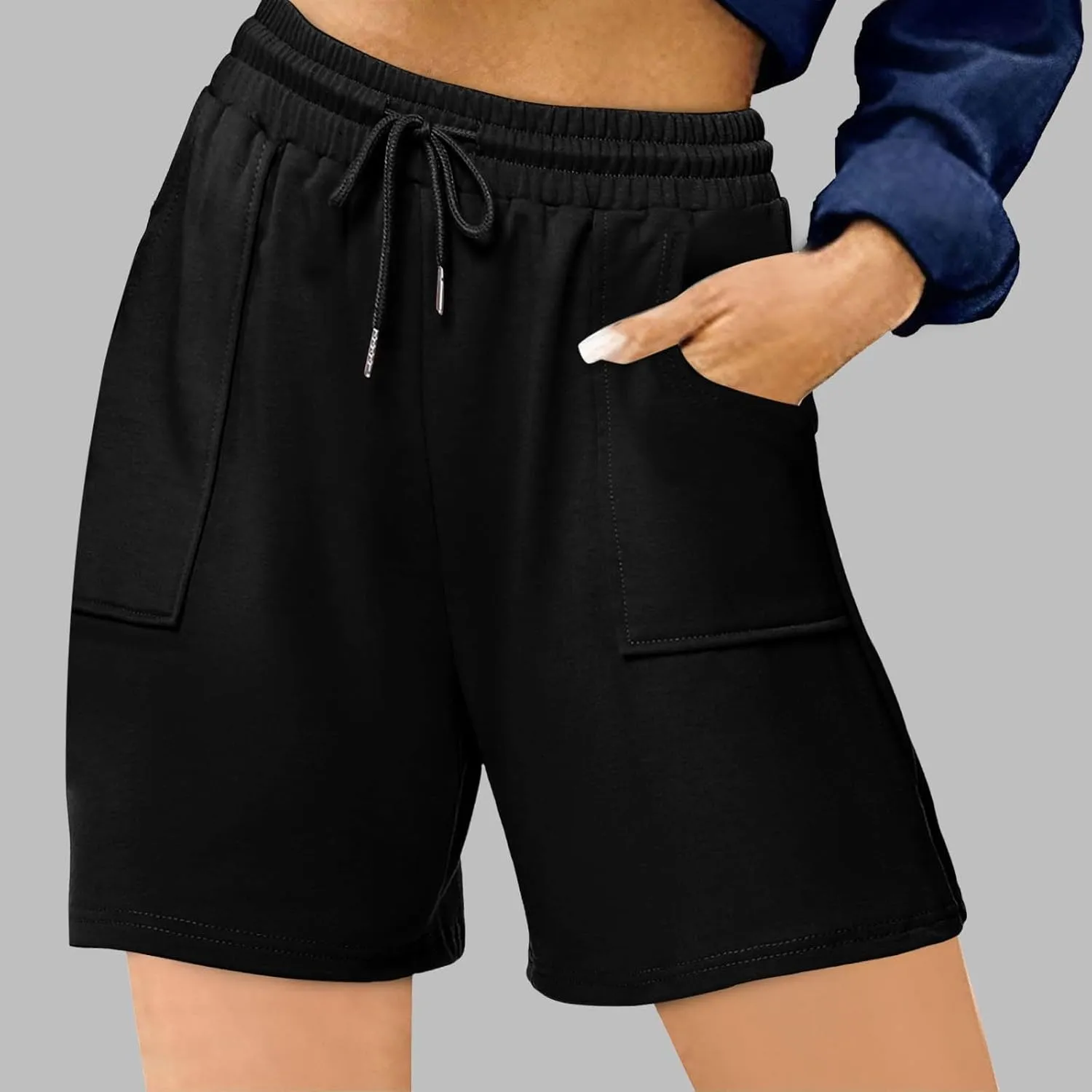 Womens Athletic Shorts Y2k Boxer Shorts Lounge Sleep Plaid Shorts Pajama Bottoms Maternity Casual Pants Yoga Clothing
